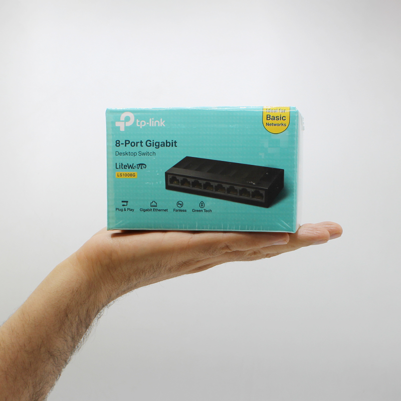 تصاویر سوئیچ 8 پورت تی پی لینک مدل LS1008G